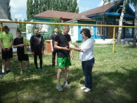 Турнир "Дворовый волейбол" в честь праздника Дня России 
