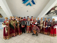 Выступление народного ансамбля "Рябинушка" 